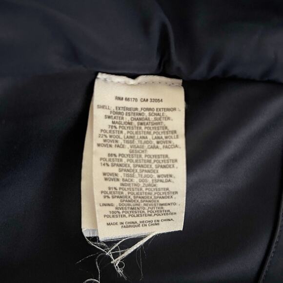 Anthropologie Sleeping On Snow White Red Gray Intarsia Poly-Wool Blend Jacket - Picture 8 of 8